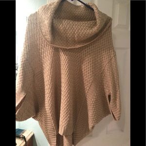 Sweater poncho